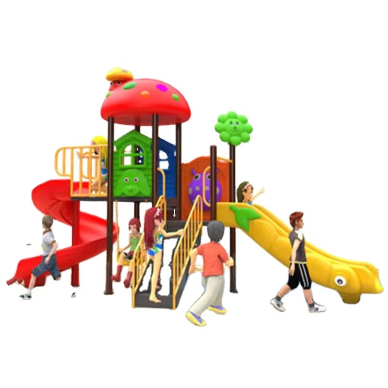Kids Outdoor Park - Neues Design Kinder-Vergnügungspark-Anlagen Stahl-Außenrutsche Parkausrüstung Langlebiger