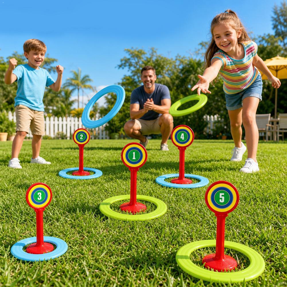 Kids Outdoor Yard - Kinder-Plastik-Spielset für Draußen, Rasen, Strand, Garten,