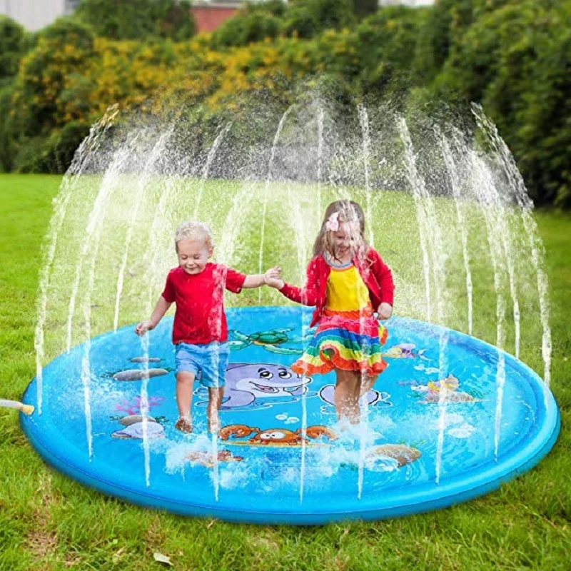 Kids Outdoor Yard - 100/170 cm Kinder Aufblasbare Wasser Splash