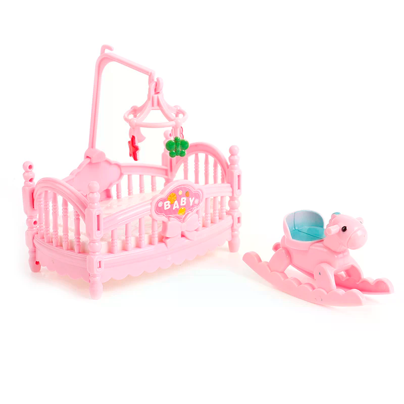 Kids Outdoor Umbrella Chair - Miniatur-Kinderbett, Holzpferd-Set, Strandtisch für draußen mit