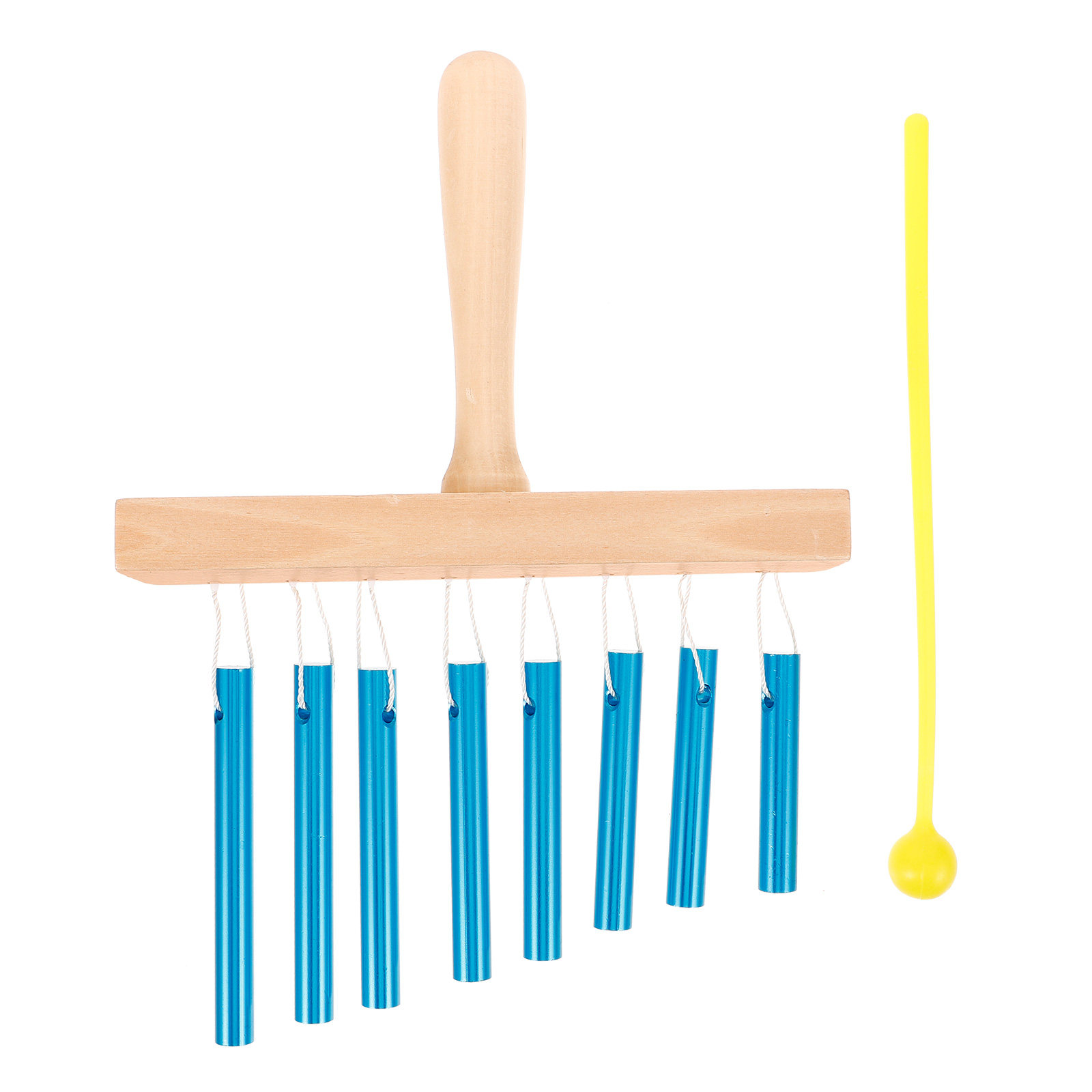 Kids Outdoor Youtube - 8-Bar-Orff-Musikinstrument aus massivem Aluminium, angenehmer Klang