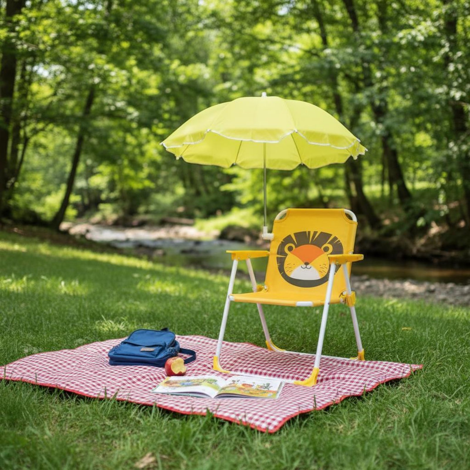 Outdoor-Kinder-Strandstuhl mit – Kids Outdoor Umbrella Chair Bewertung und Preis