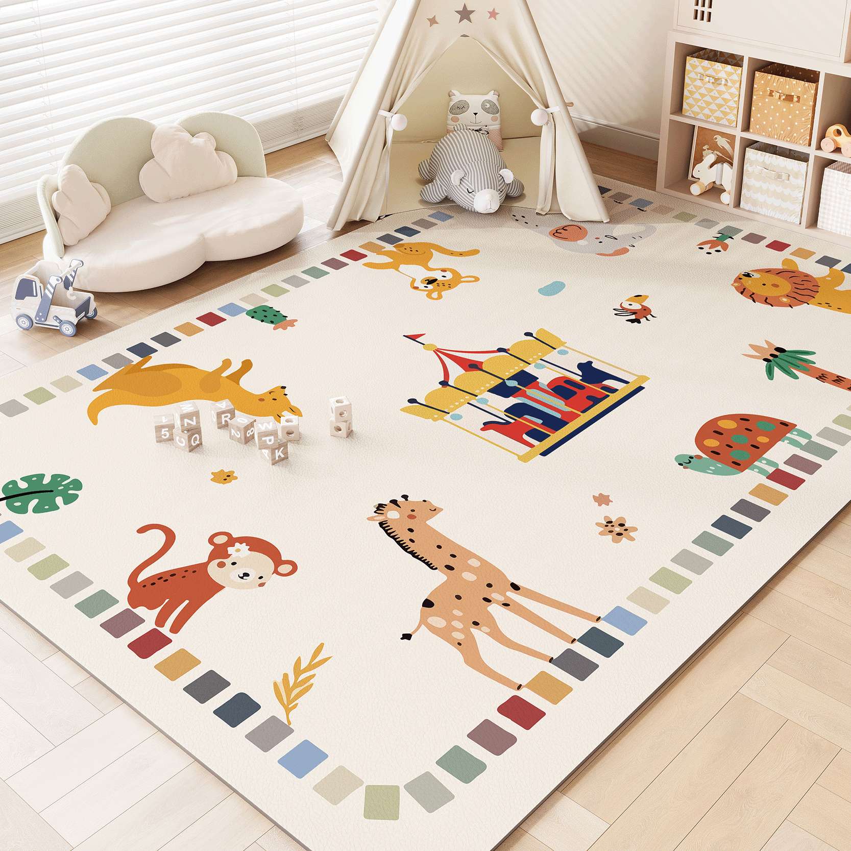 Niedlicher Spiel-Kinderteppich – Kids Outdoor Kitchen Bewertung und Preis