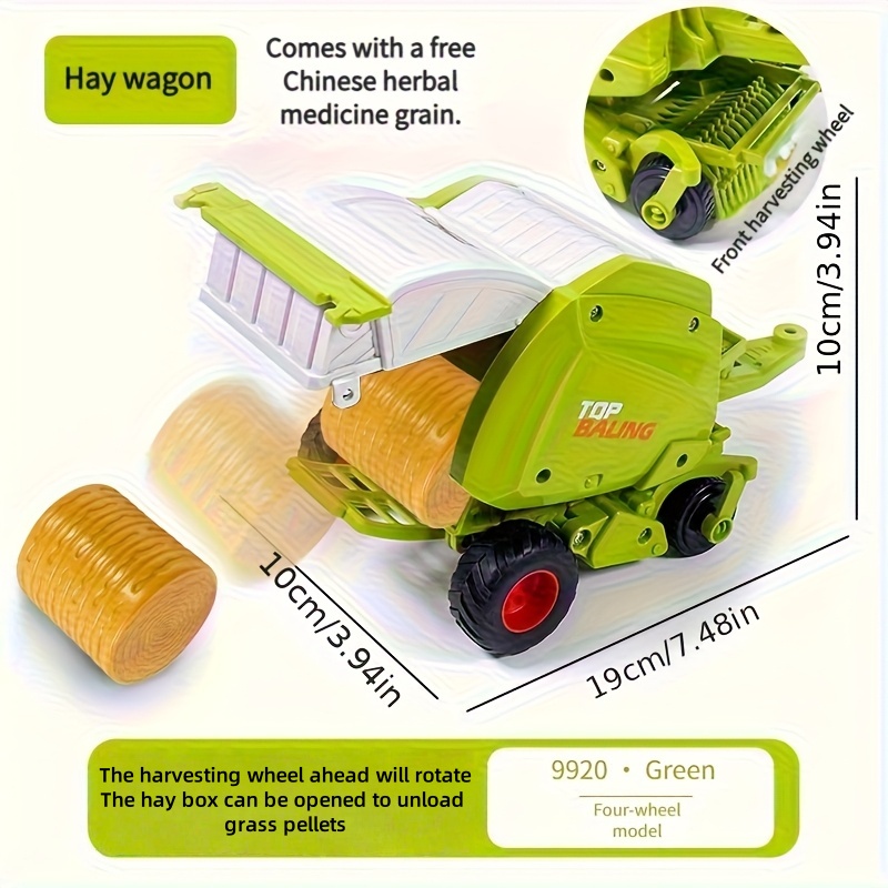 1:24 Trägheits-Landwirtschafts – Kids Outdoor Park Bewertung und Preis
