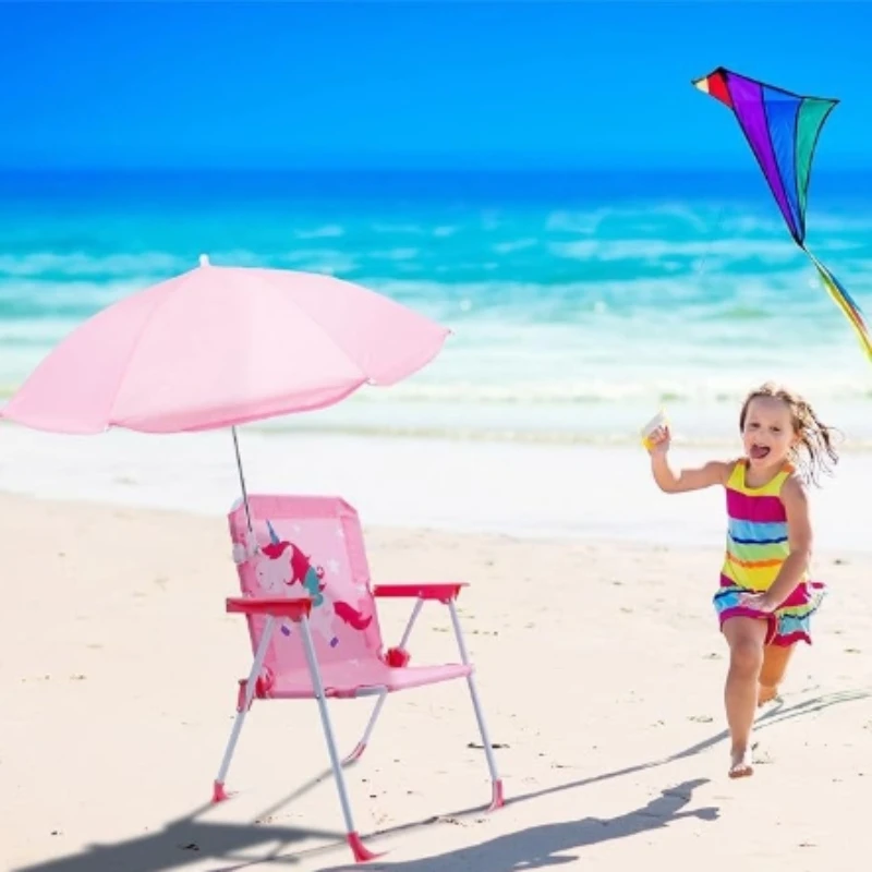 Kinder-Klappstuhl mit Sonnensc – Kids Outdoor Umbrella Chair Bewertung und Preis