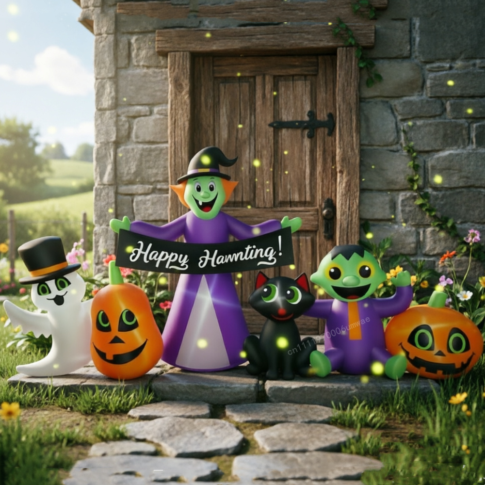 2,4 m große Halloween-Dekorati – Kids Outdoor Yard Bewertung und Preis