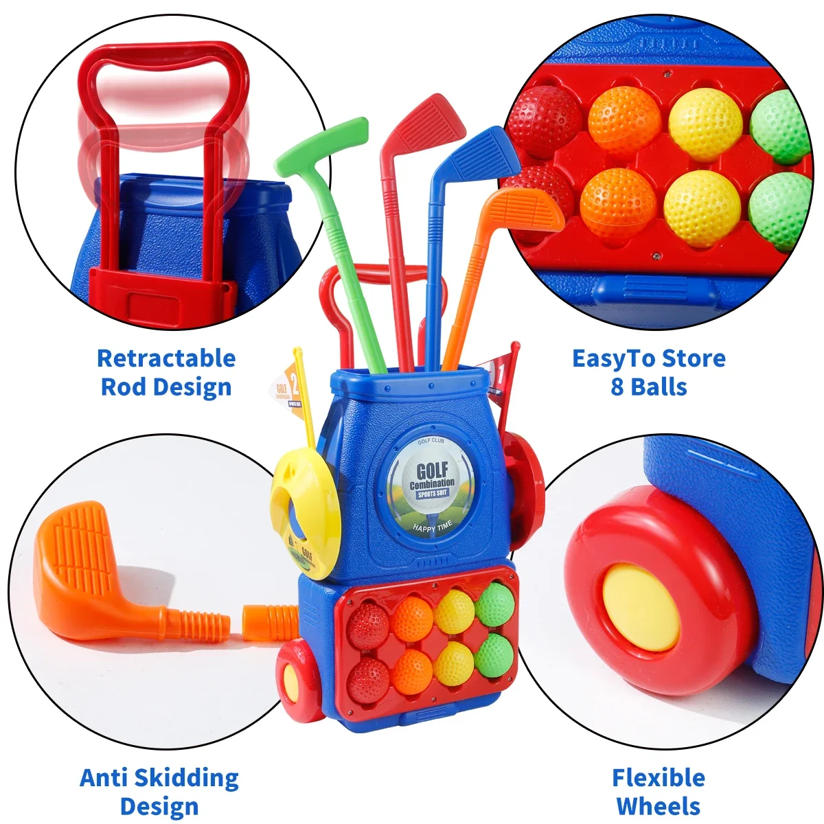 MQUDUO Kinder-Golf-Putting-Spi – Kids Indoor Outdoor Cart Bewertung und Preis