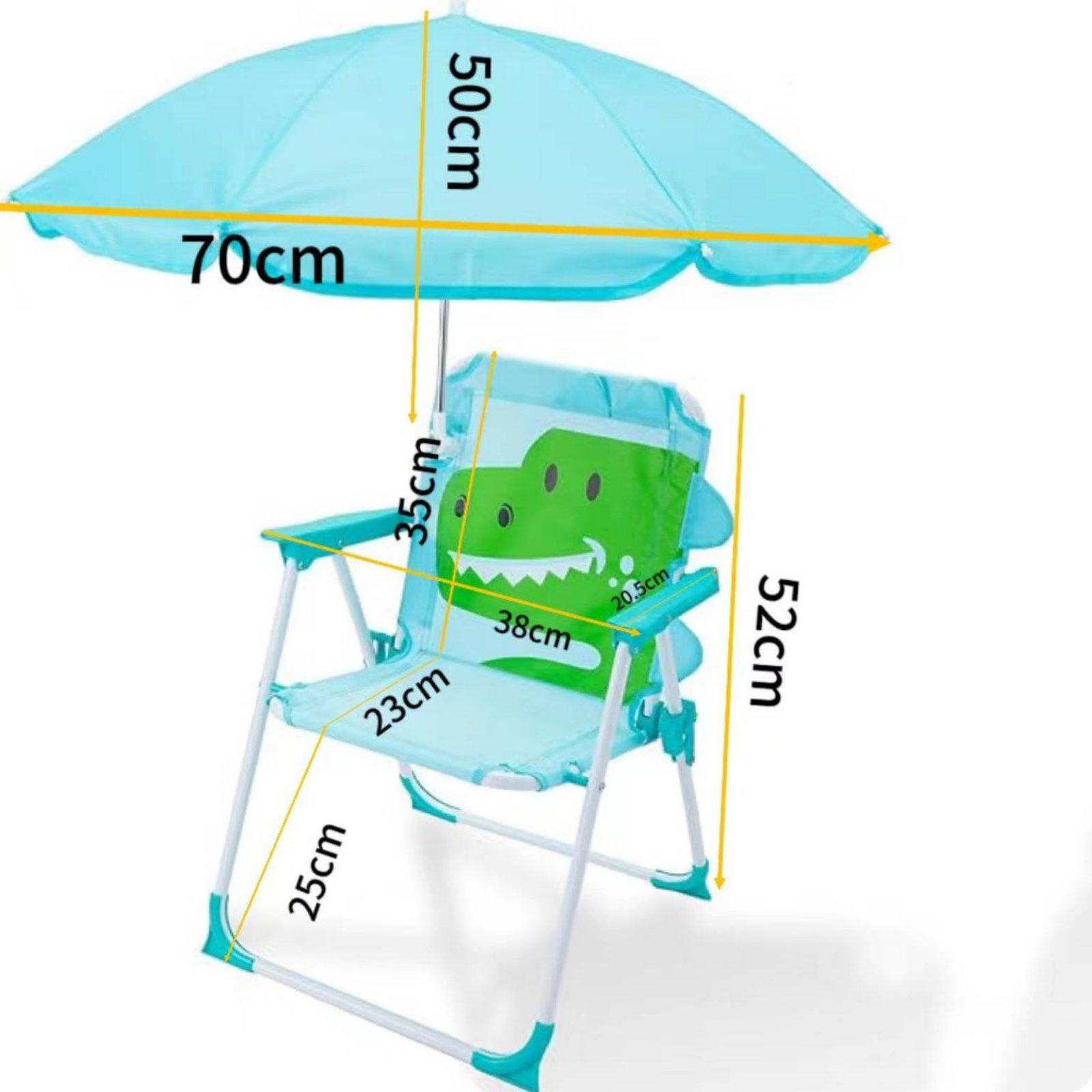Kinder-Strandstuhl mit Sonnens – Kids Outdoor Umbrella Chair Bewertung und Preis