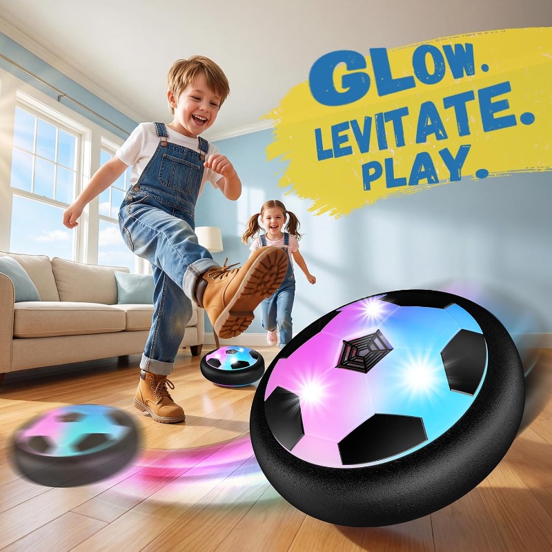 LED-Schwebefußball, Luftbetrie – Kids Outdoor Music Bewertung und Preis