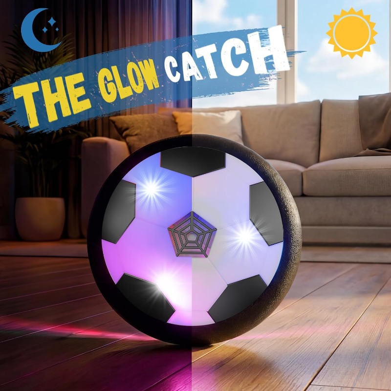 LED-Schwebefußball, Luftbetrie – Kids Outdoor Music Bewertung und Preis