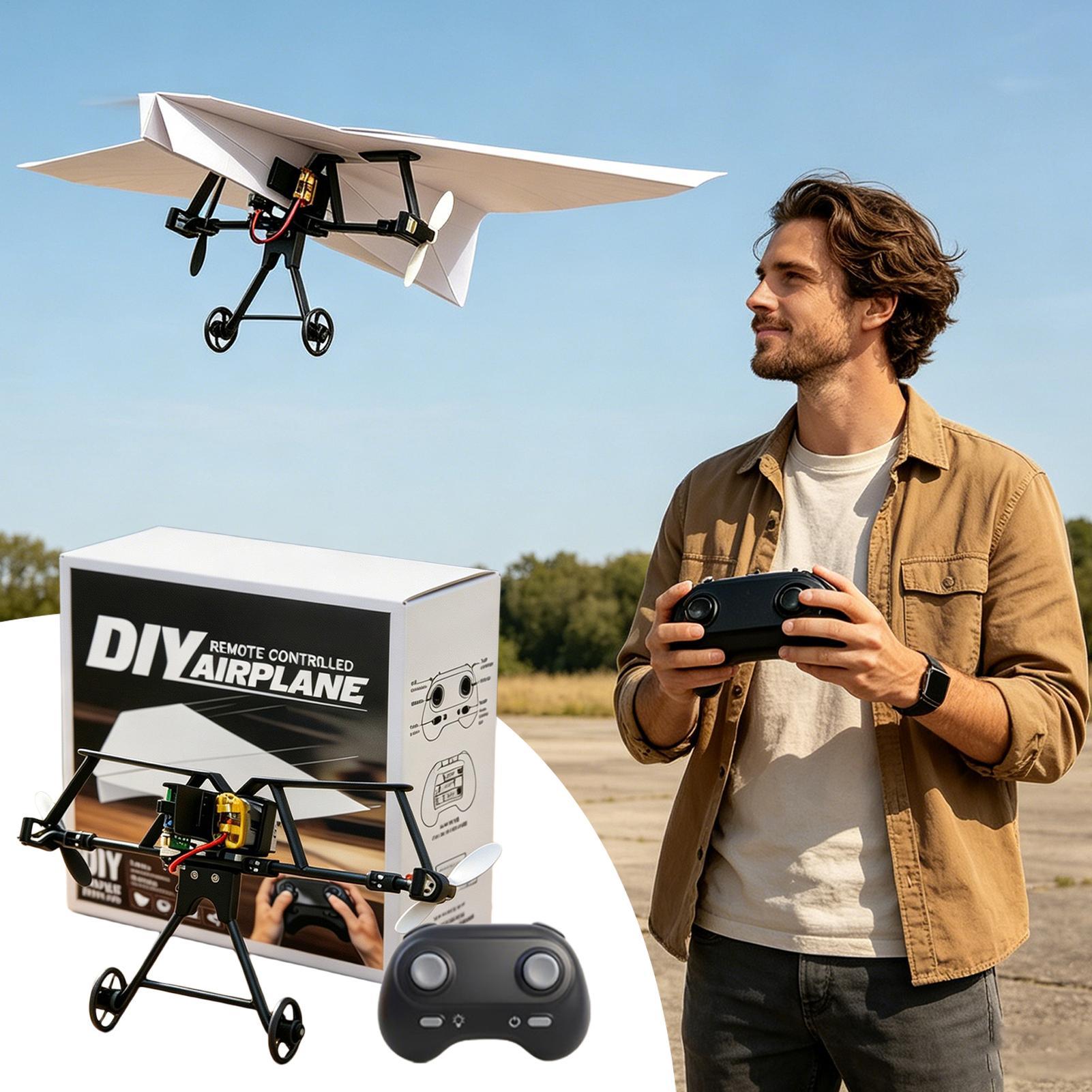DIY RC Papierflugzeug-Bausatz  – Kids Outdoor Activity Set Bewertung und Preis