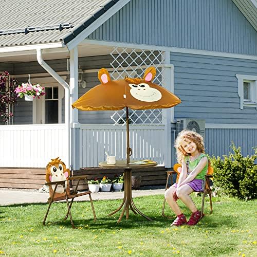 Kinder Tisch- und Stuhl-Set Pi – Kids Outdoor Umbrella Chair Bewertung und Preis