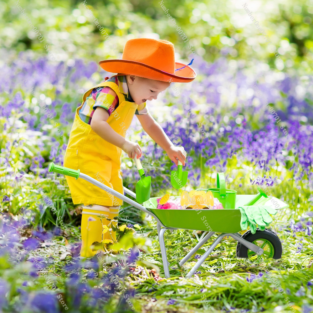 Kinder-Schubkarre für Draußen, – Kids Outdoor Activity Set Bewertung und Preis