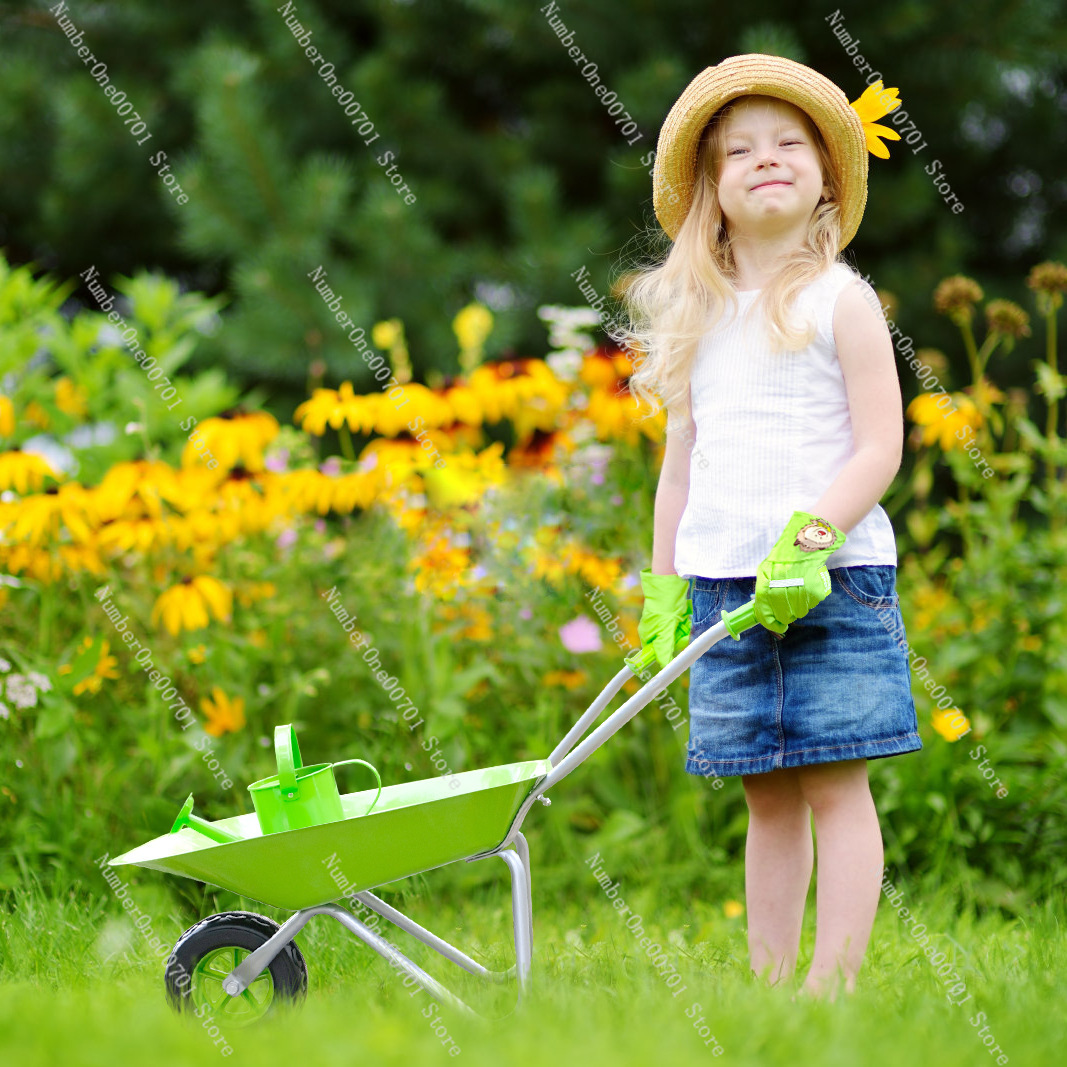 Kinder-Schubkarre für Draußen, – Kids Outdoor Activity Set Bewertung und Preis