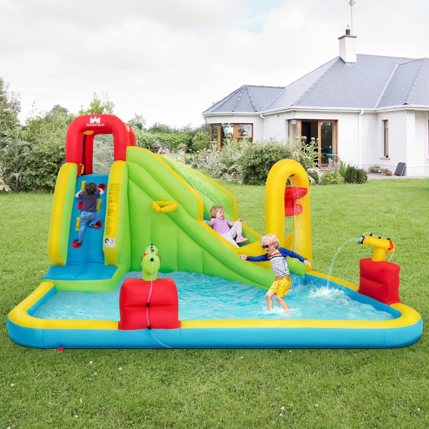 Mega Aufblasbarer Wasserpark H – Kids Outdoor Park Bewertung und Preis