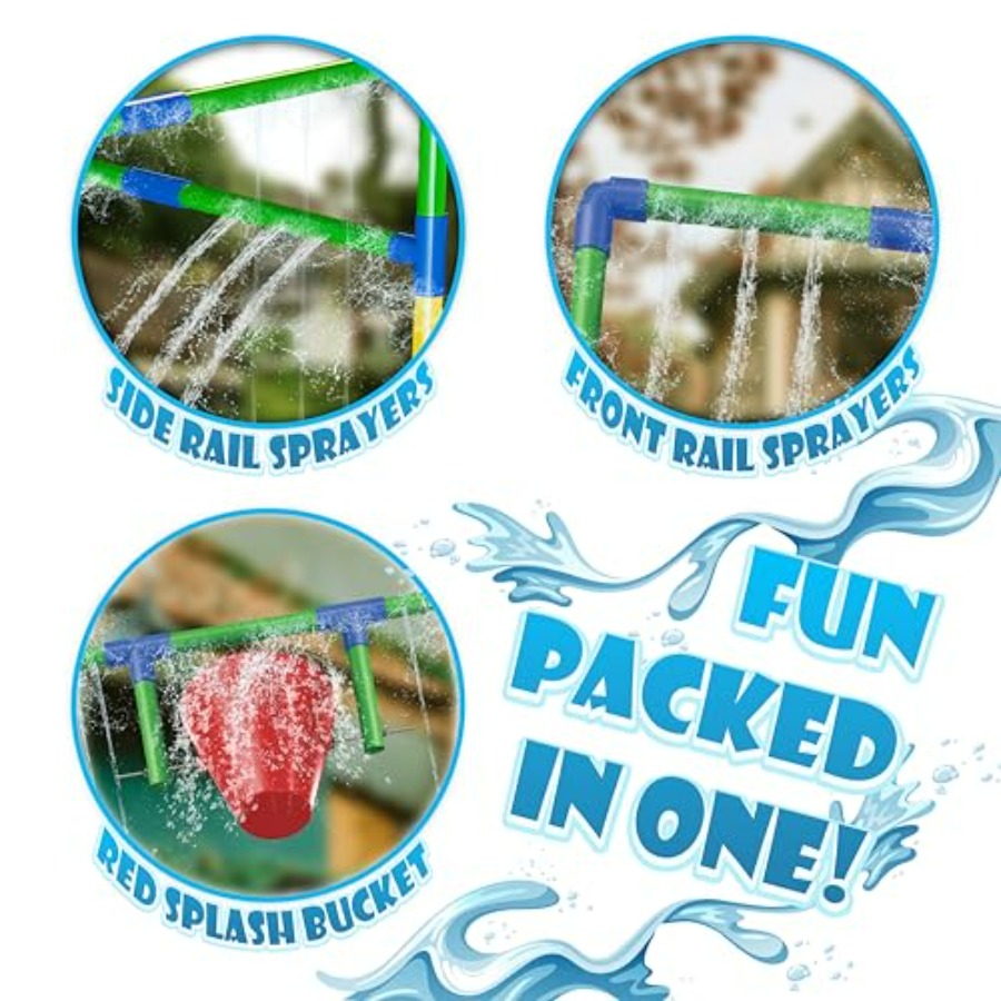 Outdoor-Wasserpark-Sprinkler-T – Kids Outdoor Park Bewertung und Preis