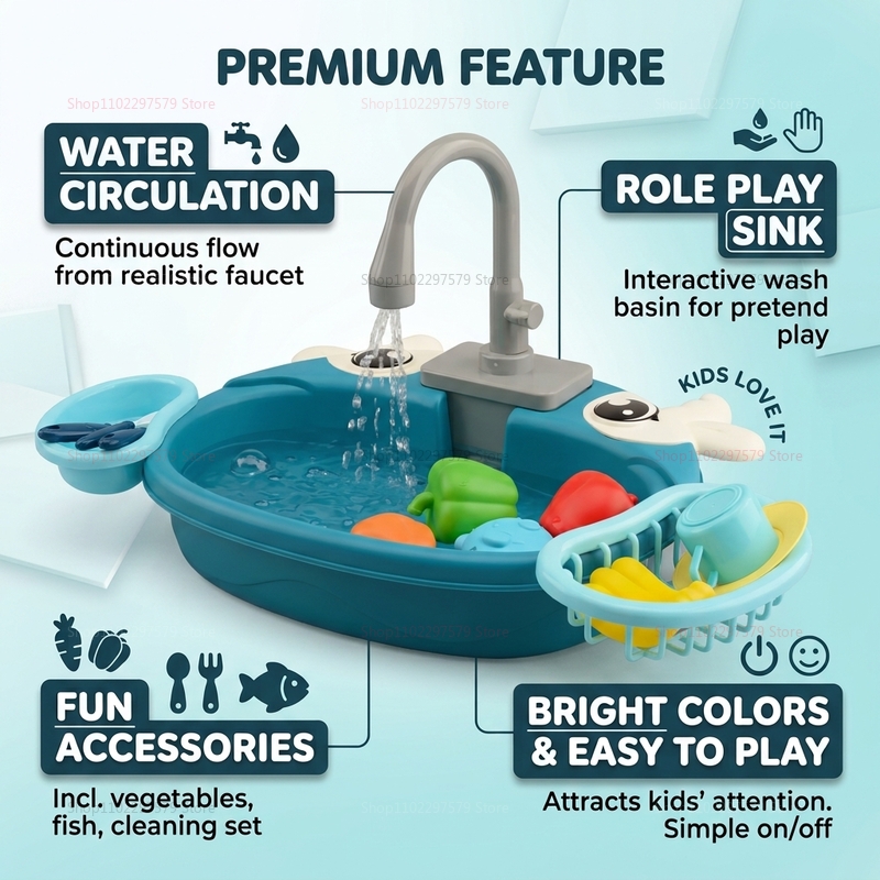 Interaktives Wasserspiel-Spülb – Kids Outdoor Kitchen Bewertung und Preis