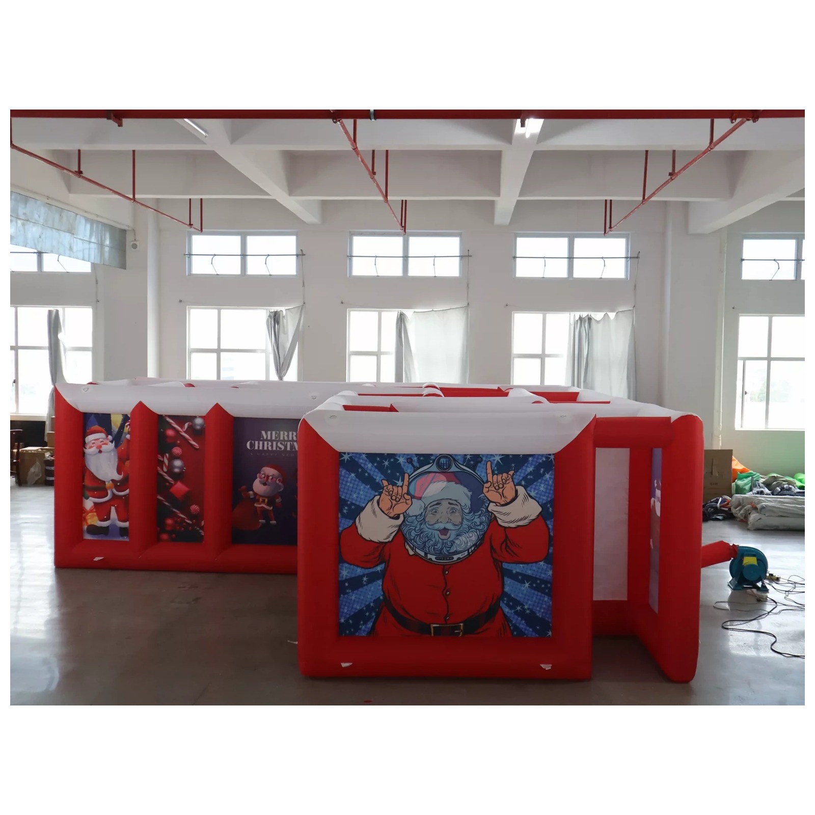 Großes rot-weißes aufblasbares – Kids Outdoor Games For Party Bewertung und Preis