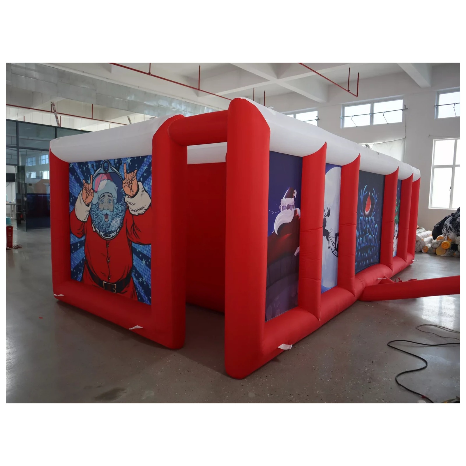 Großes rot-weißes aufblasbares – Kids Outdoor Games For Party Bewertung und Preis
