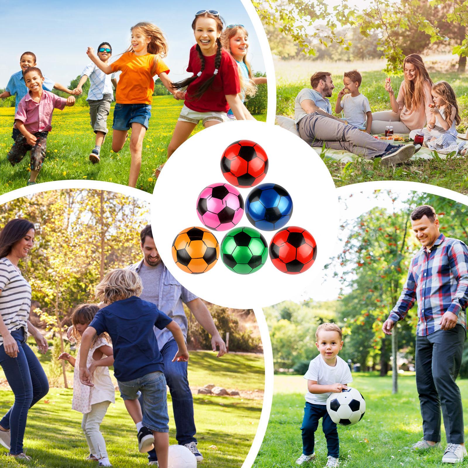 Aufblasbarer Fußball, 6-teilig – Kids Outdoor Yard Bewertung und Preis
