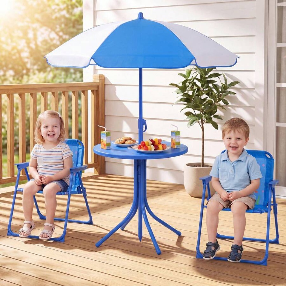 Kinder-Picknicktisch-Set für d – Kids Outdoor Umbrella Chair Bewertung und Preis